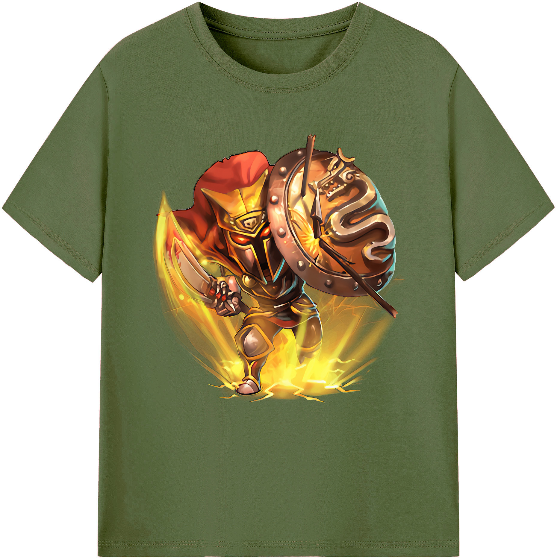リーグ・オブ・レジェンド League of Legends LOL 綿100％半袖Tシャツ（フロントプリント）